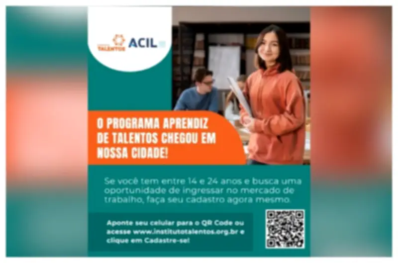 Programa Aprendiz de Talentos chega a Limeira com vagas para jovens