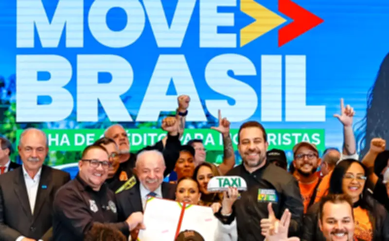 Programa Move Brasil: crédito para taxistas e motoristas de app