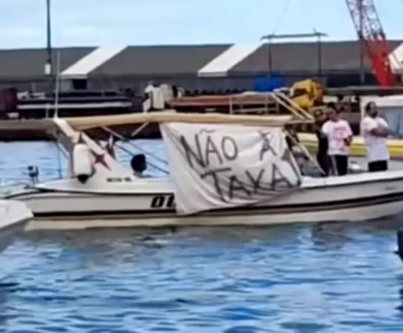 Protestos contra nova taxa de turismo em Angra dos Reis