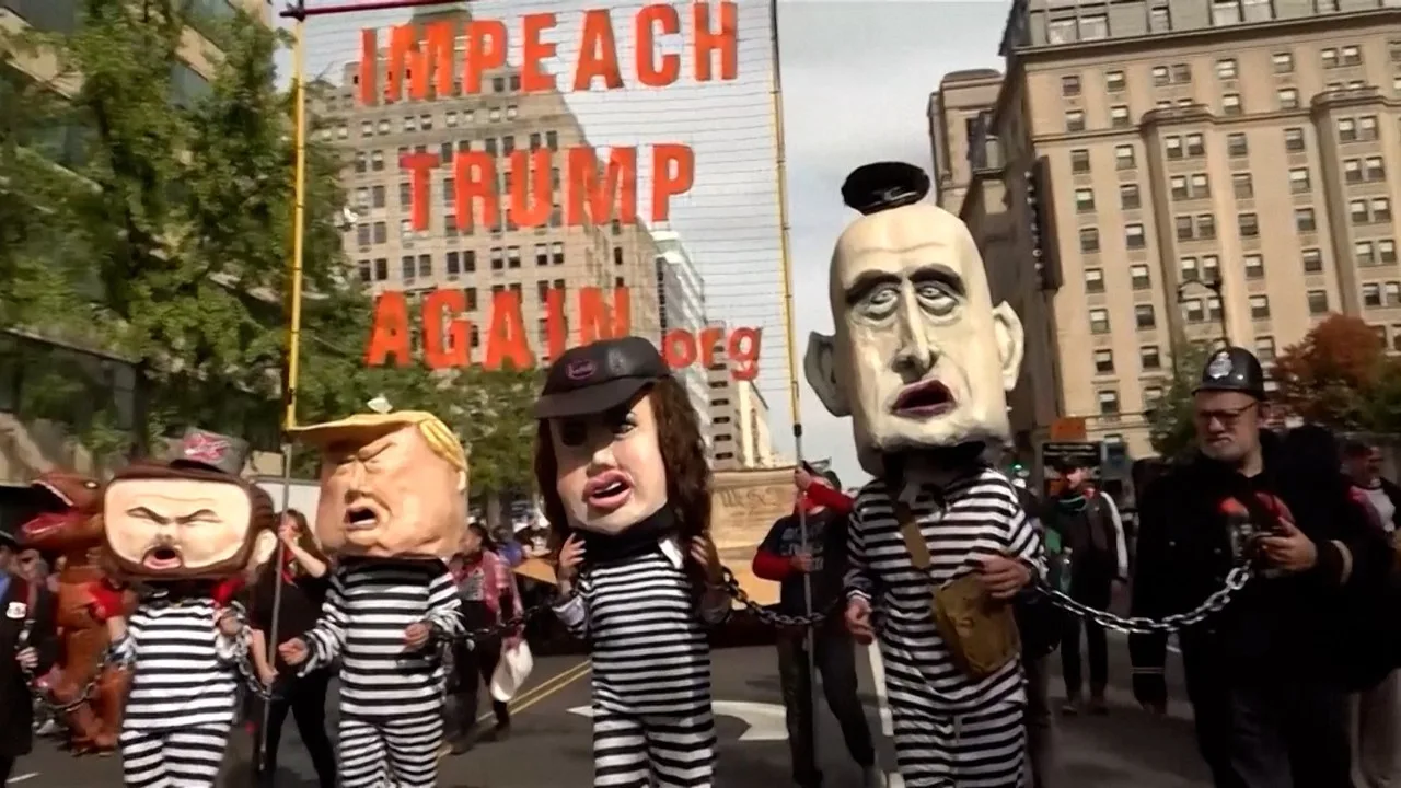 Protestos 'No Kings' Contra Trump Tomam Conta de Cidades dos EUA