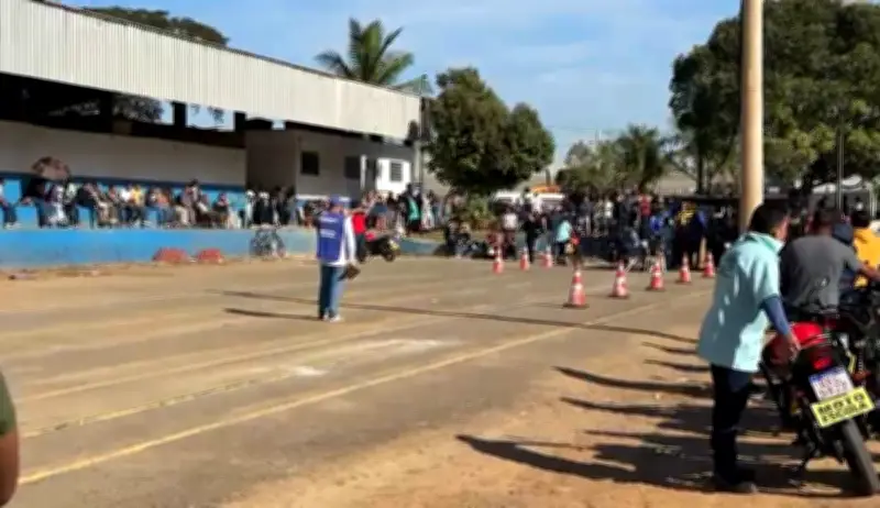 Prova do Detran em Itaperuna: autoescola suspeita de usar moto com documento falso