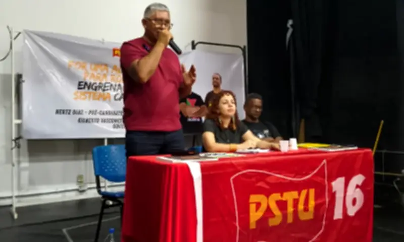 PSTU anuncia pré-candidatura de Gilberto Vasconcelos ao Governo do Amazonas em 2026