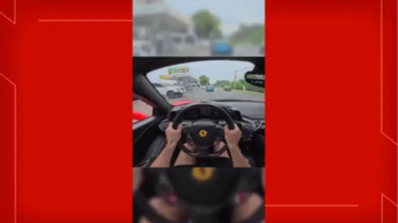 Quatro suspeitos de racha com Ferrari e BMWs são indiciados no DF