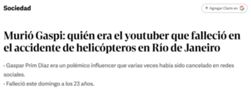 Queda de dois helicópteros no RJ mata seis, incluindo cantor e youtuber