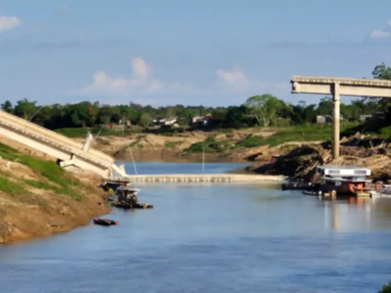 Queda de ponte no Acre: governo responsabiliza construtora