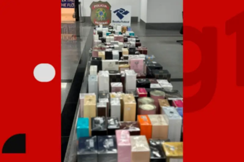 R$ 100 mil em perfumes são apreendidos no aeroporto de Salvador