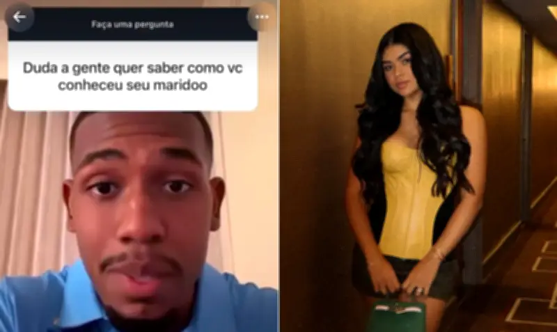 Rayan revela como conheceu a esposa Duda Santos em vídeo íntimo