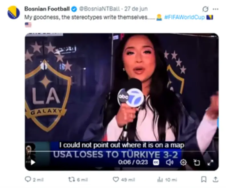 Repórter da ABC critica Bósnia ao vivo e pede desculpas após repercussão