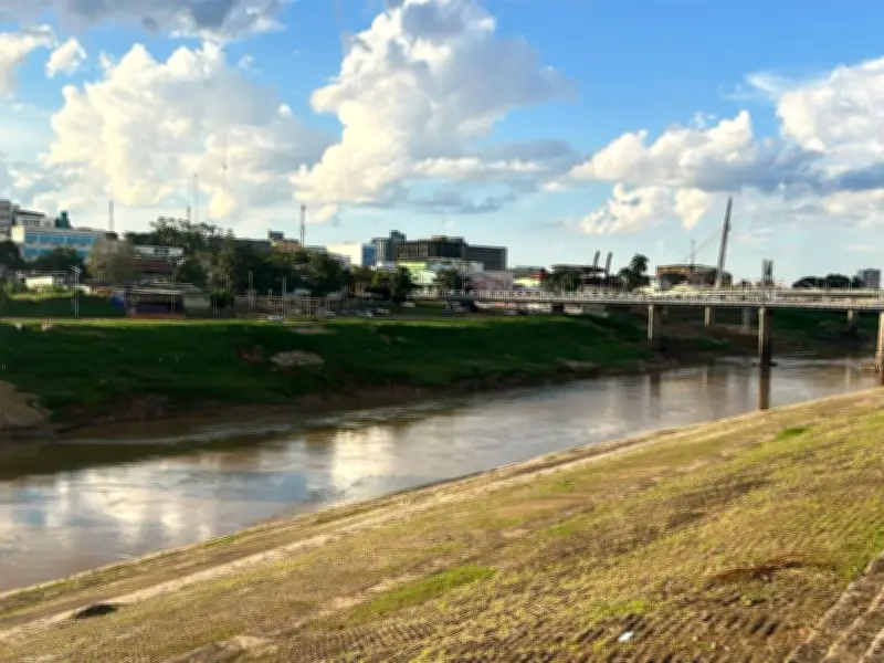 Rio Acre cai para 2,91 m em Rio Branco; Defesa Civil monitora