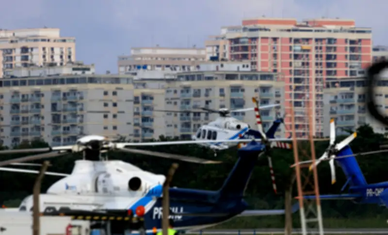 Rio: aeroporto de Jacarepaguá lidera operações de helicópteros no Brasil