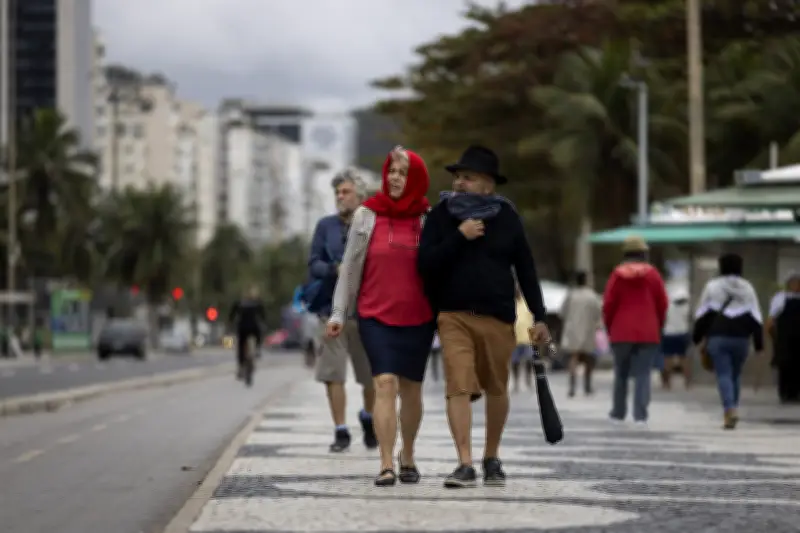 Rio de Janeiro bate recorde de frio pela terceira vez em junho