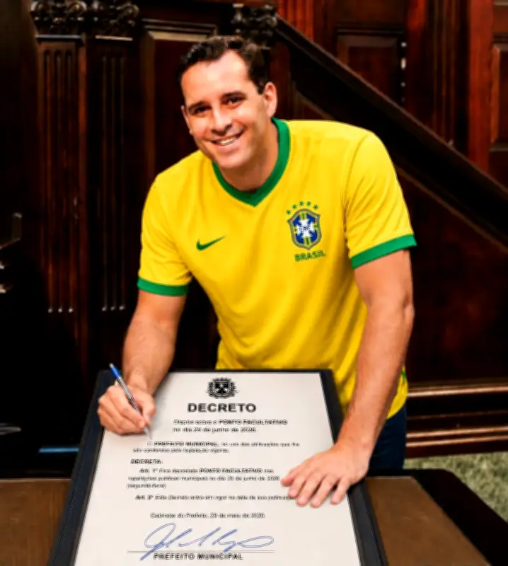 Rio decreta ponto facultativo em jogo do Brasil na Copa 2026