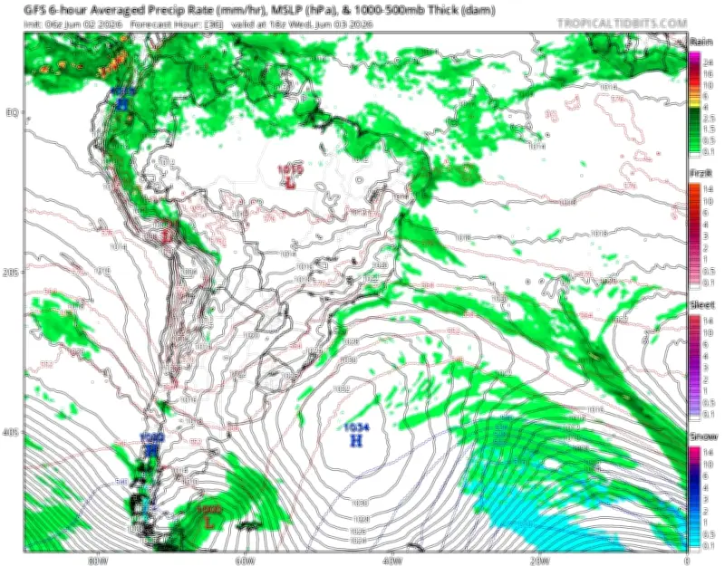 Rio, SP e MG têm sol; Sul segue frio; Norte e Nordeste com chuva