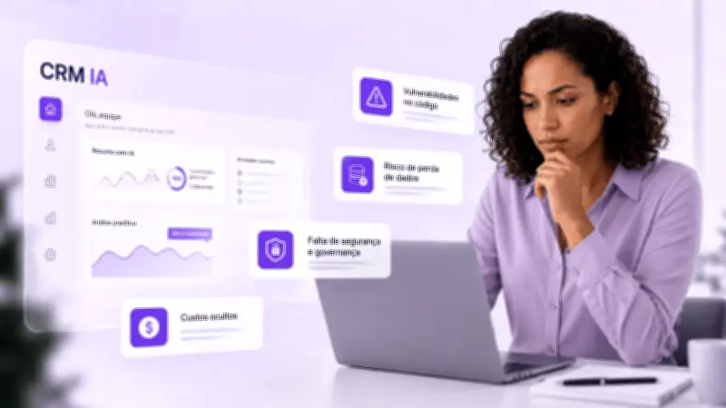 Riscos de criar CRM com IA geram alerta nas empresas