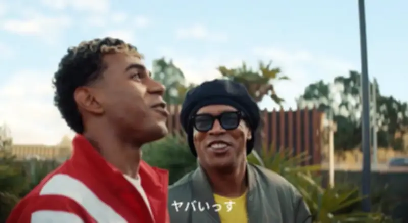 Ronaldinho e Yamal estrelam comercial da McDonald's para a Copa