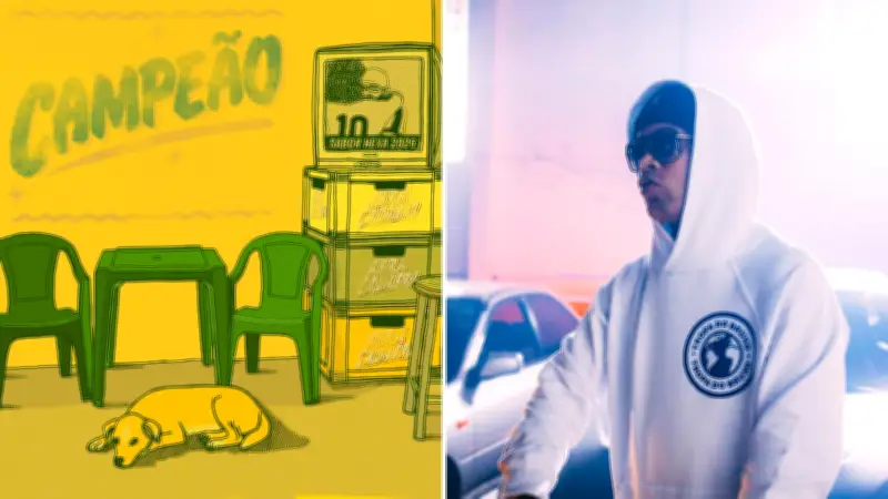 Ronaldinho Gaúcho lança álbum musical 'Campeão' com a Tropa do Bruxo