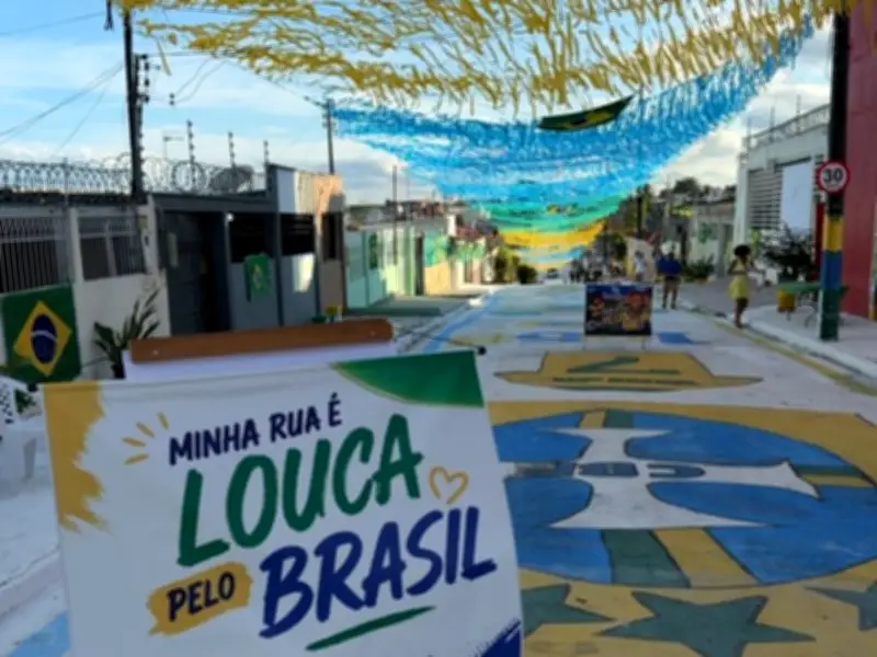 Rua Edmundo Pinto vence concurso de decoração da Copa em Rio Branco