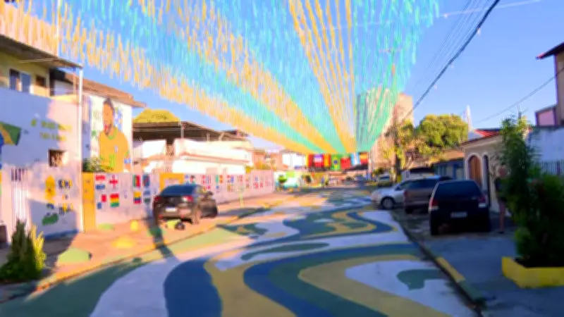 Rua Taturana vence concurso de decoração da Copa no Rio