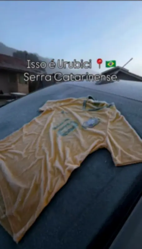 SC tem dia mais frio do ano com -9,2°C e geada em 44 cidades
