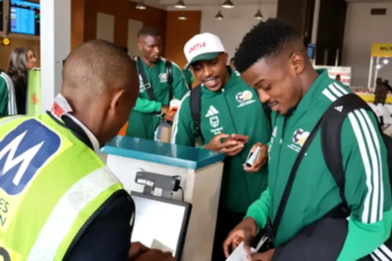 Seleção da África do Sul chega ao México para estreia na Copa do Mundo