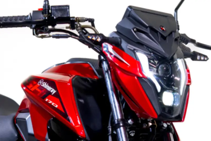 Shineray JEF 170 substitui JEF 150 com motor maior e mais potência