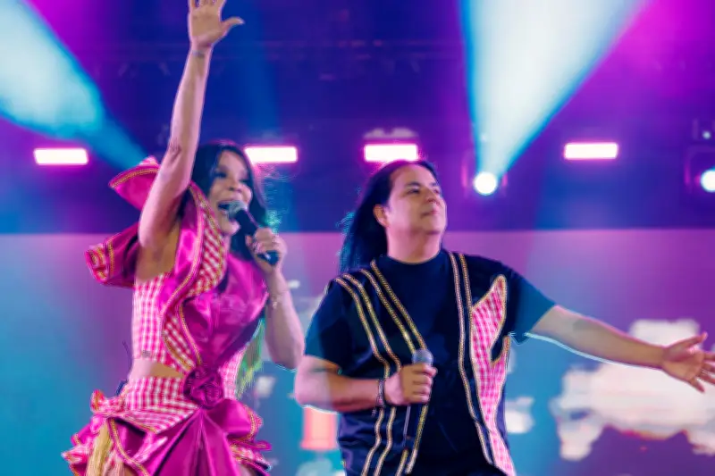 Silvânia e Berg celebram sucesso de público no Arraiá do Povo em Aracaju