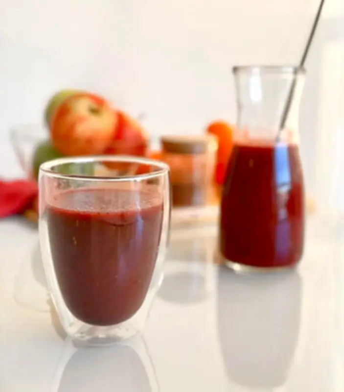 Suco de maçã, cenoura e mirtilo: receita prática e nutritiva