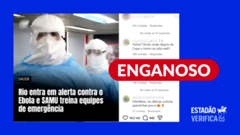 Surto de ebola no Congo: riscos para o Brasil e o mundo são baixos, diz OMS