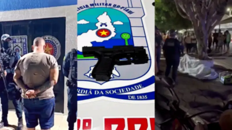 Suspeito descarregou arma em vítima durante festa junina no PI