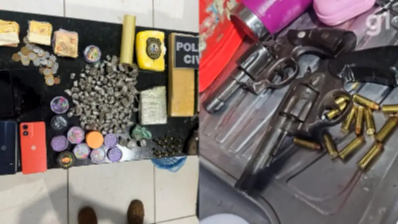 Suspeito preso com drogas e armas em Bequimão