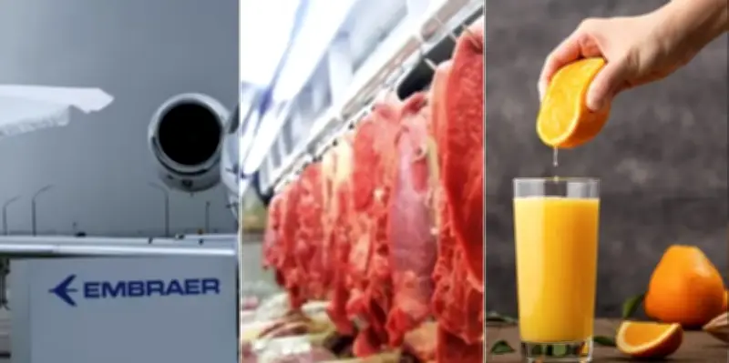 Tarifaço dos EUA: carnes, café e peças de aeronaves ficam de fora de taxa de 25%