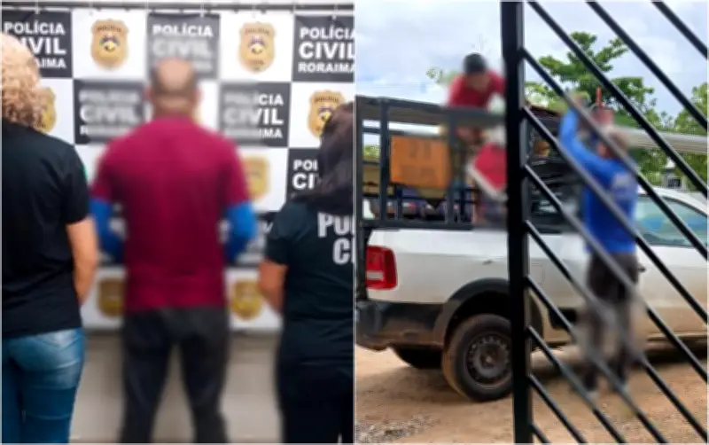 Técnico de refrigeração é preso por furtar barras de ferro do IML em Boa Vista