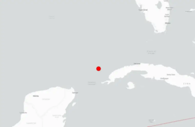 Terremoto de 6,1 no Golfo do México é sentido em Havana