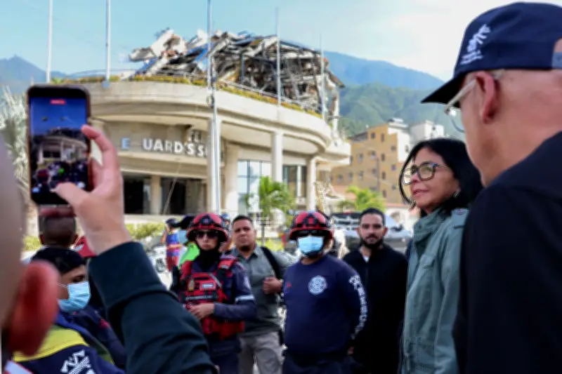 Terremotos na Venezuela: maior desafio de Delcy Rodríguez