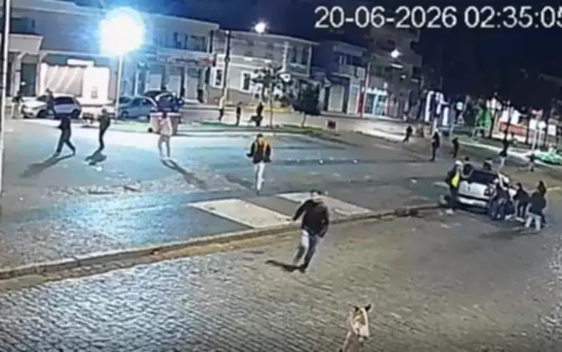 Tiros em praça de Muzambinho (MG) causam pânico; suspeito foragido