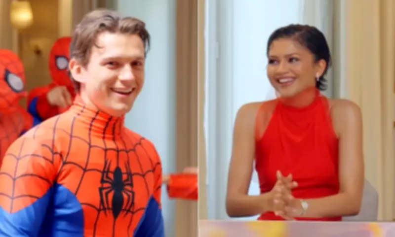Tom Holland vence concurso de sósias do Homem-Aranha sem ser reconhecido