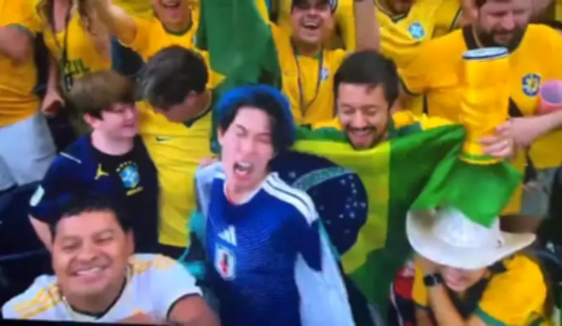 Torcedor japonês surta após derrota para o Brasil na Copa de 2026