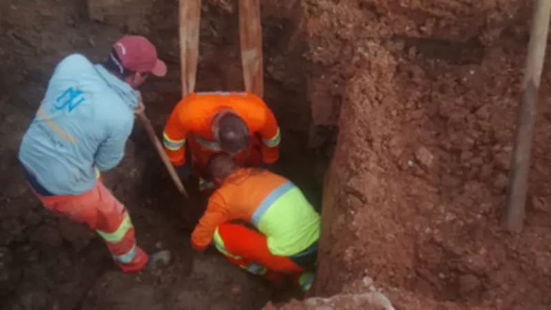 Trabalhador morre após deslizamento de terra em obra em Guareí