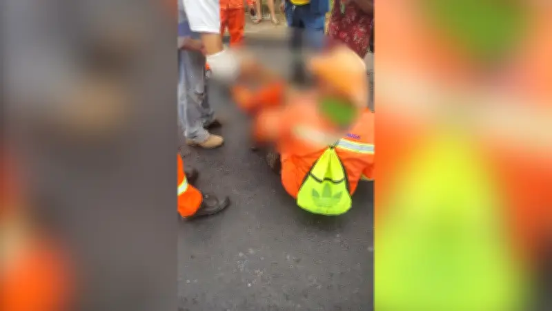 Trabalhador tem coxa esmagada por máquina em obra no Maranhão