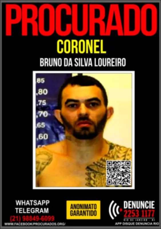 Traficante 'Coronel' preso em hospital no Rio após cirurgia