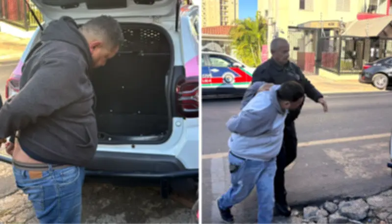 Trio armado com fuzis atira contra viatura e é preso em Indaiatuba