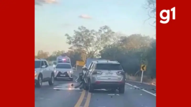 Três mortos em grave acidente na BR-364 em Rosário Oeste