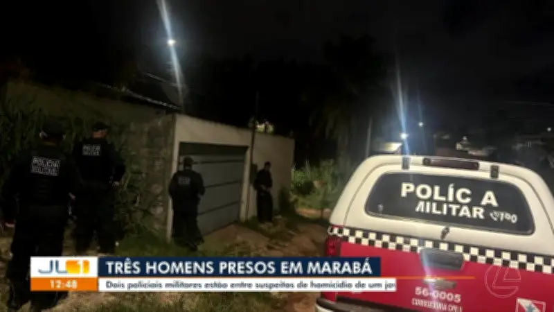 Três presos por morte de jovem em Marabá; dois são PMs