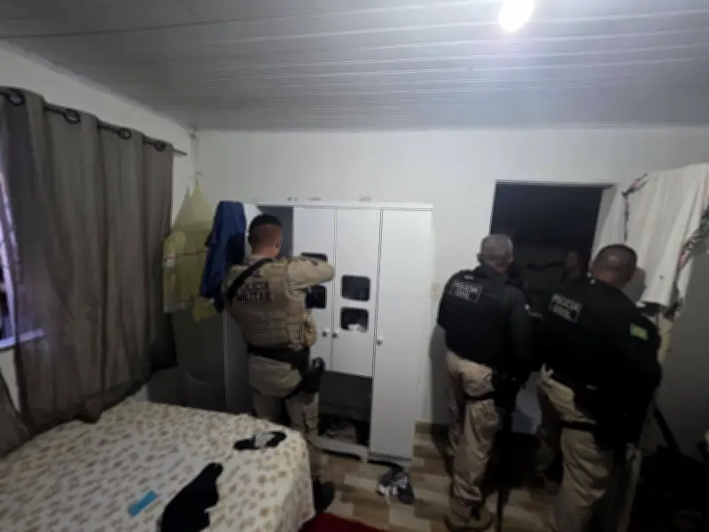 Três suspeitos de organização criminosa presos na BA por sequestro de motorista