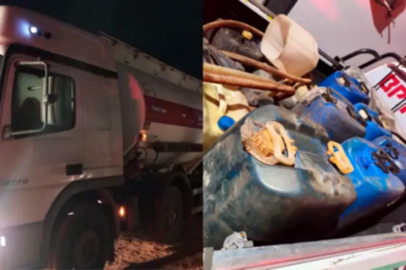Três suspeitos são detidos furtando combustível em Teresina