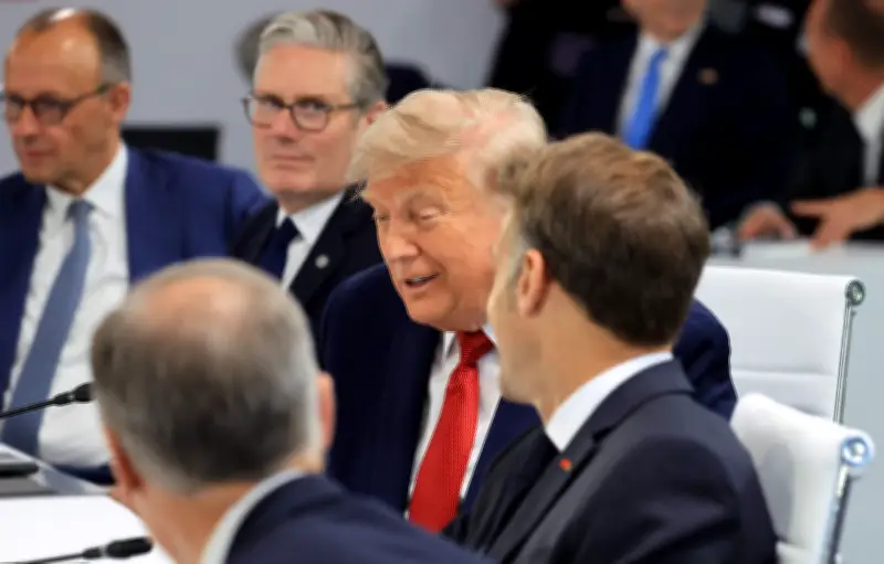 Trump chega ao 2º dia do G7 e diz: 'Eu sou o chefe'