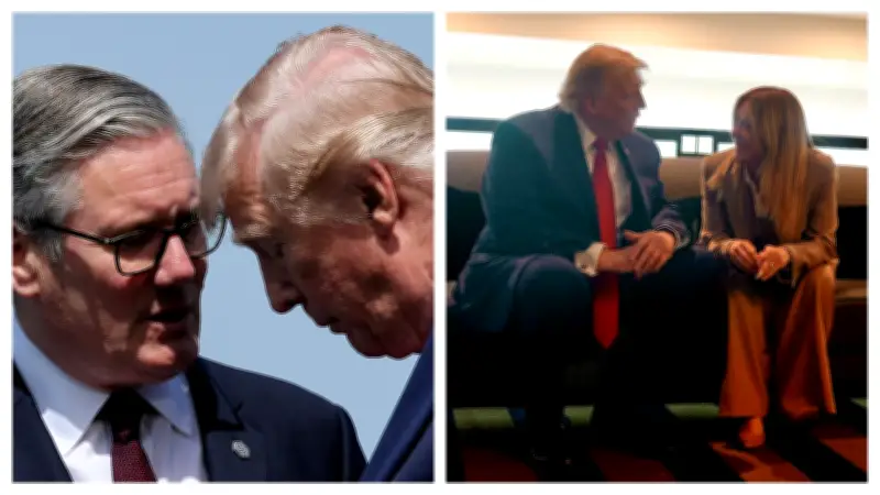 Trump critica Meloni e Starmer em postagens; premiê italiana reage