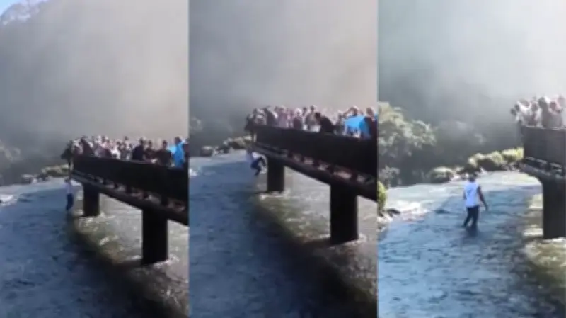 Turista que pulou nas Cataratas do Iguaçu pode ser multado e banido do parque