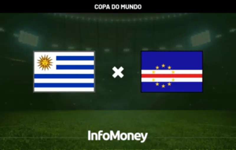 Uruguai x Cabo Verde: modelo matemático aposta em vitória celeste