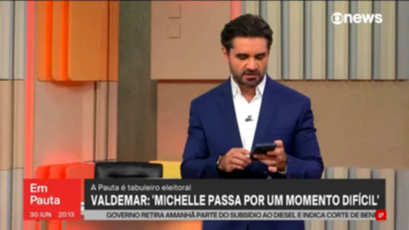 Valdemar Costa Neto comenta saída de Michelle Bolsonaro do PL Mulher